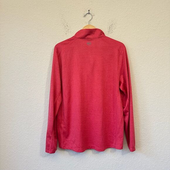 VINEYARD VINES Sankaty Stripe Half Zip Performance Pullover Shirt in Pink - Picture 5 of 9